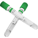 TUBO DE PET PARA LA TOMA Y RECOLECCION DE SANGRE AL VACIO TA PON VERDE DE 13X100MM