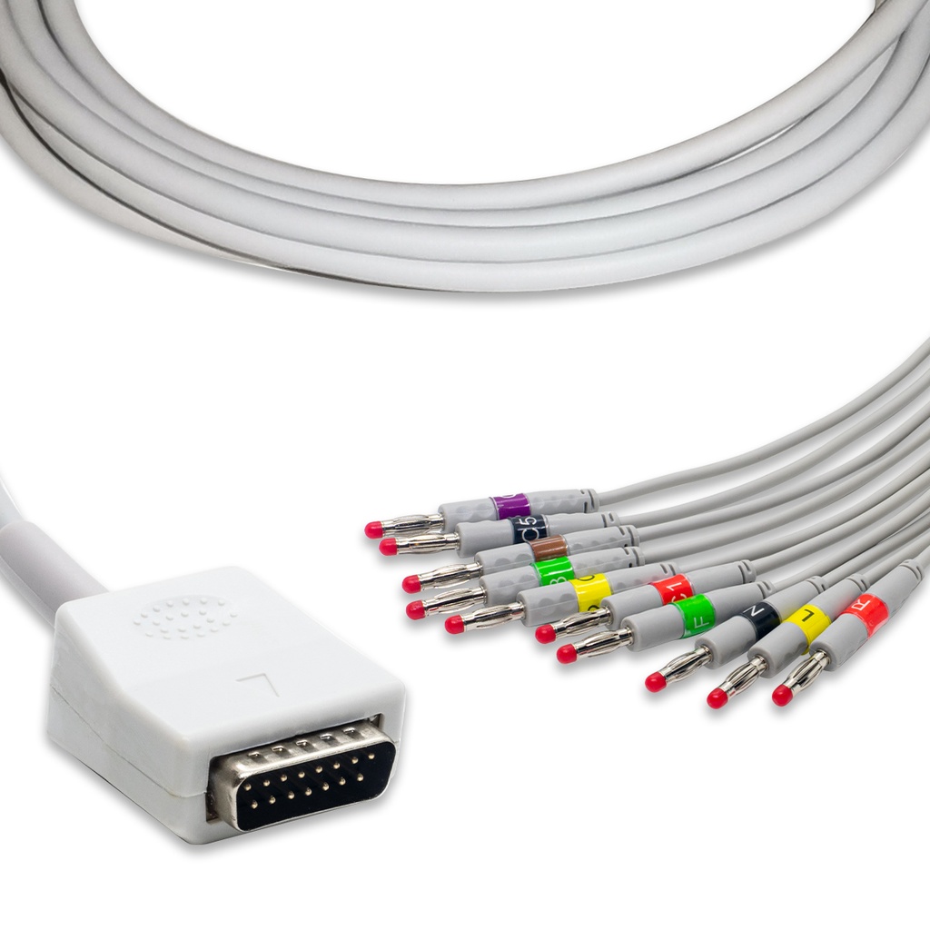 CABLE PARA EKG 10 LATIGUILLOS NIHON KOHDEN