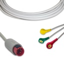 CABLE DE ECG 3 LATIGUILLOS BIONET