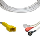 CABLE DE ECG 3 LATIGUILLOS MEK