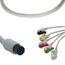 CABLE DE ECG 5 LATIGUILLOS MEK