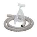 CIRCUITO REUSABLE PARA CPAP CON MASCARILLA DE SILICON, ARNES Y TUBO DE 150 CM PEDIATRICA.