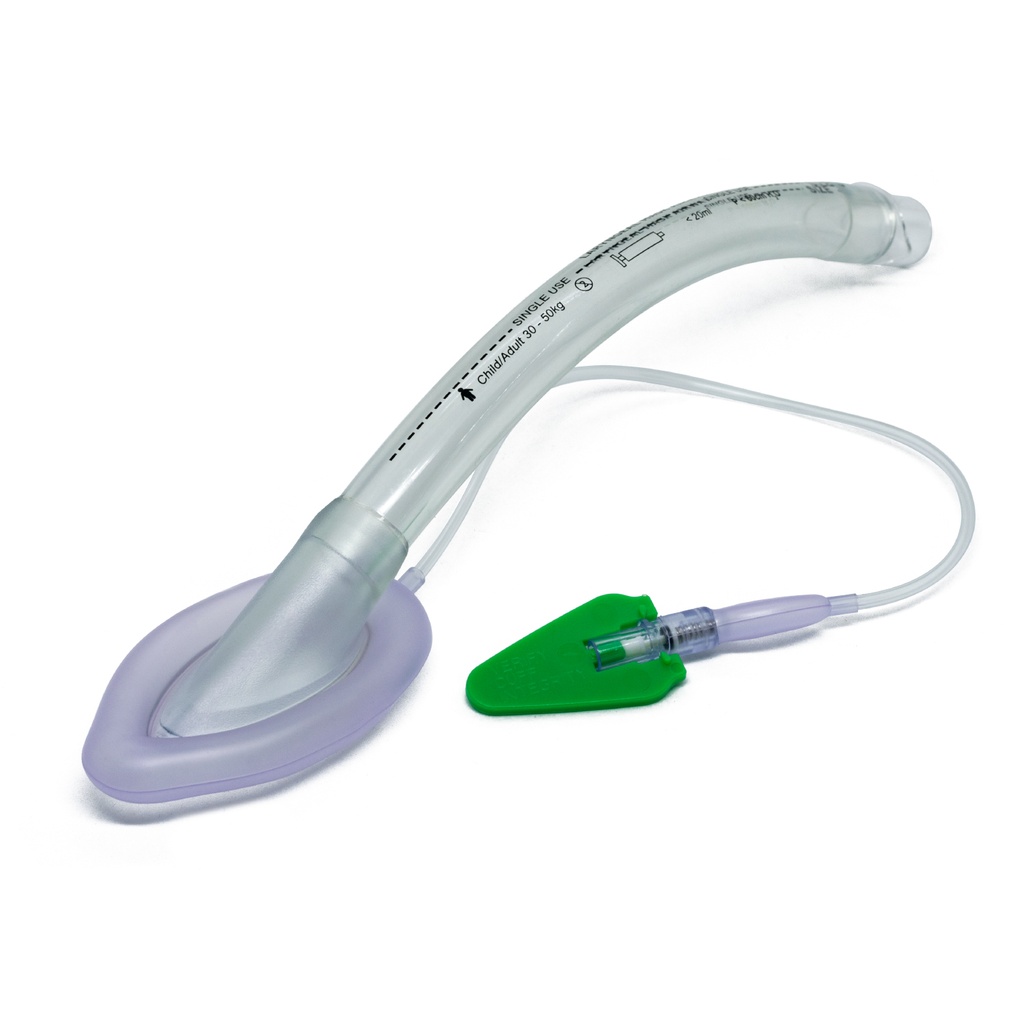 MASCARILLA LARINGEA DEL NO.3, DESECHABLE, DE PVC