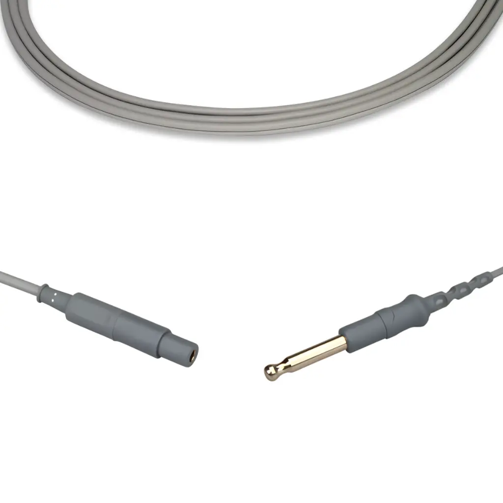 CABLE DE CONEXION MONOPOLAR PARA INSTRUMENTOS DE ELECTROCIRUGIA