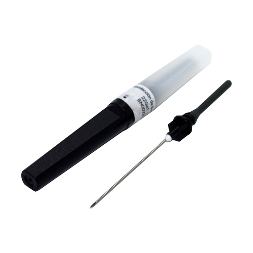 [BN0022GN] AGUJA PARA LA TOMA Y RECOLECCION DE SANGRE 22G X 1 1/2" NEGR A