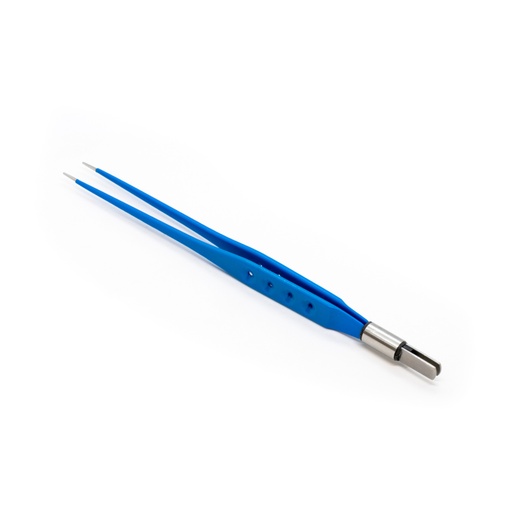 [EP00122E] PINZA BIPOLAR RECTA 22 CM CONECTOR EUROPEO