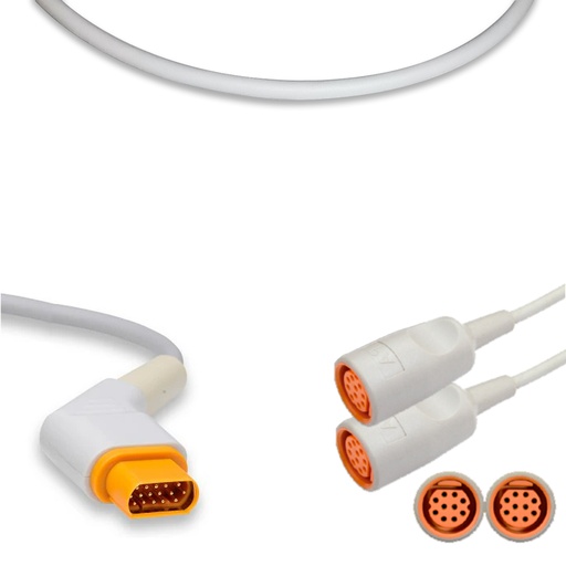 [ML44001X] CABLE ADAPTADOR DOBLE PARA TRANSDUCTOR DE IBP DRAEGER